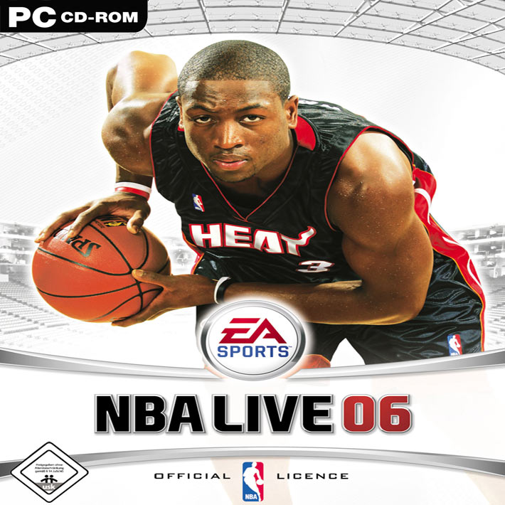 NBA Live 06 - pedn CD obal