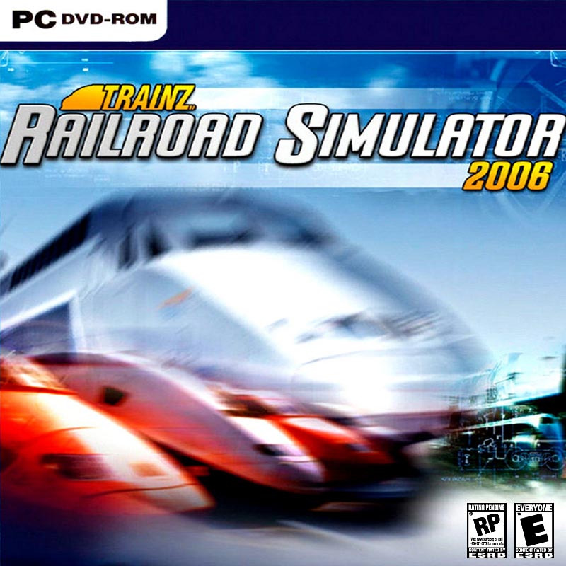 Trainz Railroad Simulator 2006 - pedn CD obal