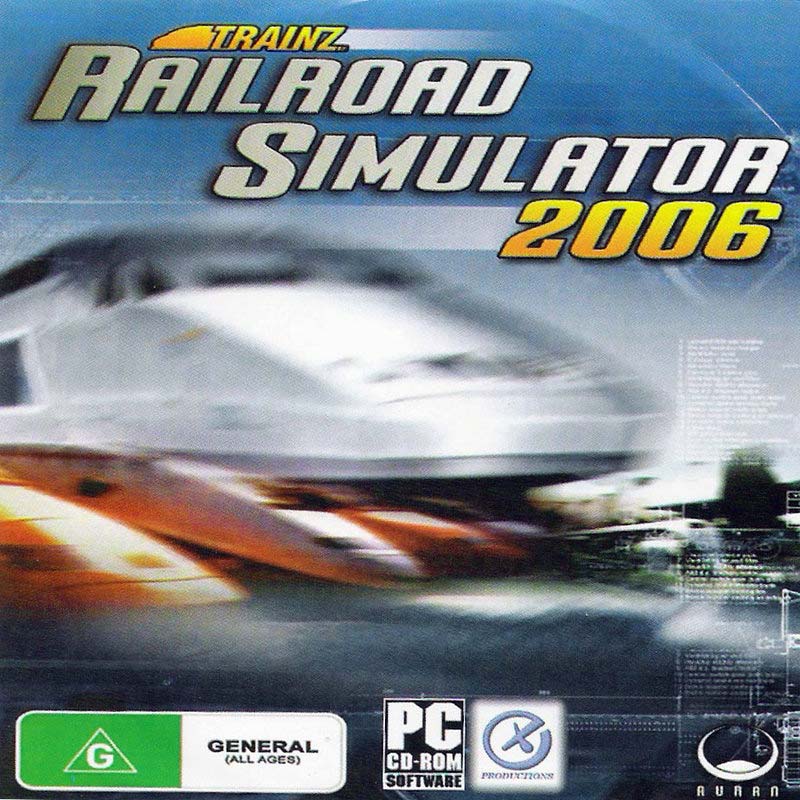 Trainz Railroad Simulator 2006 - pedn CD obal 2