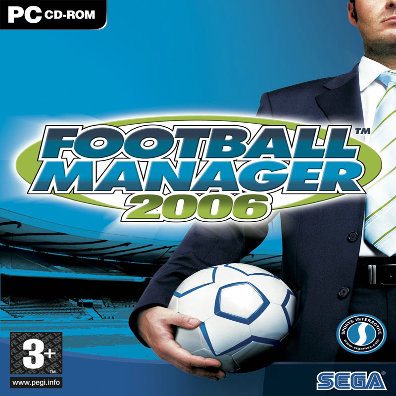 Football Manager 2006 - pedn CD obal