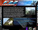 F-22 Lightning 3 - zadn CD obal