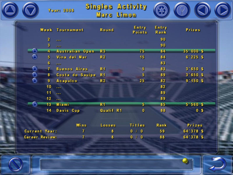 Tennis Elbow 2009 - screenshot 6