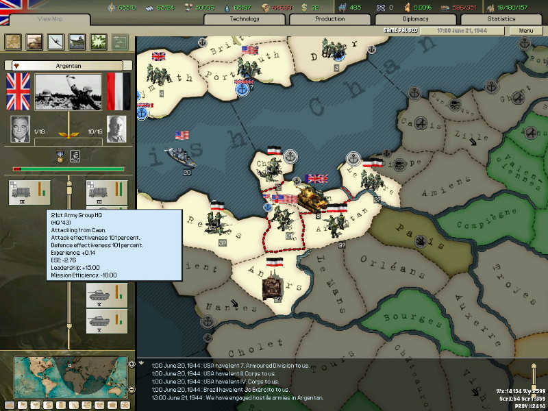 Hearts of Iron 2 - screenshot 22