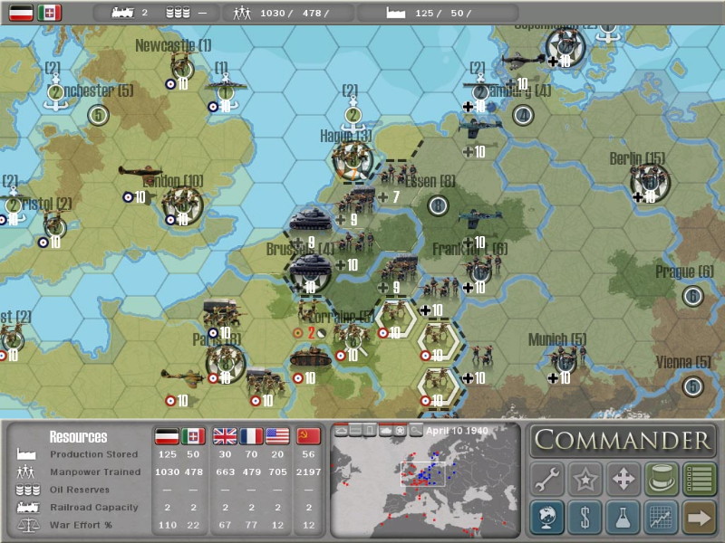 Military History Commander: Europe at War - screenshot 3