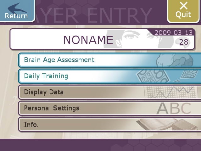 Brain Exercise with Dr. Kawashima - screenshot 1