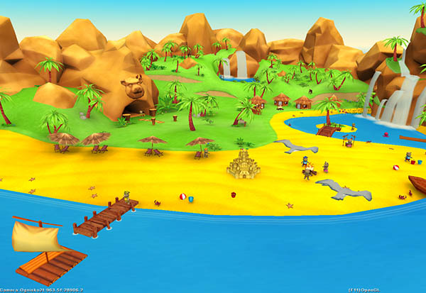 Hubert the Teddy Bear: Holiday Island - screenshot 4