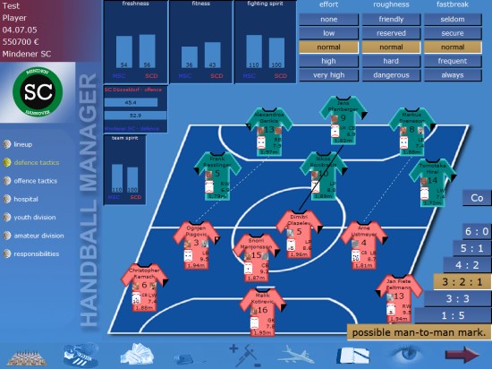Handball Manager 2005/2006 - screenshot 2