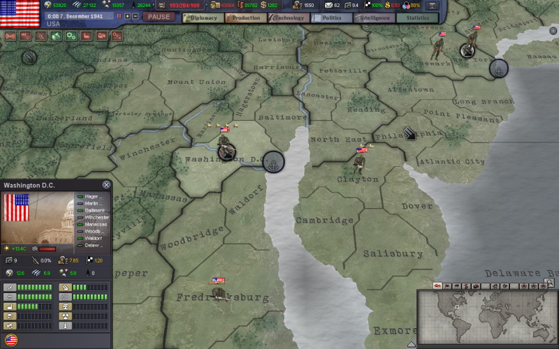 Hearts of Iron 3 - screenshot 17