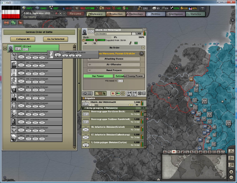 Hearts of Iron 3: Semper Fi - screenshot 3