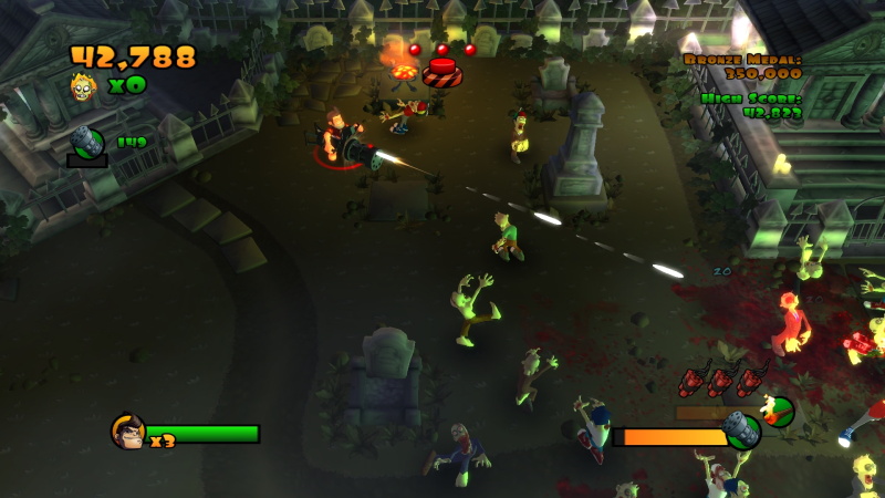 Burn Zombie Burn - screenshot 1