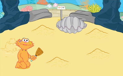 Sesame Street: Elmo's A-to-Zoo Adventure - screenshot 1