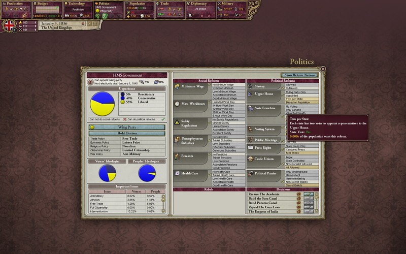 Victoria 2 - screenshot 22