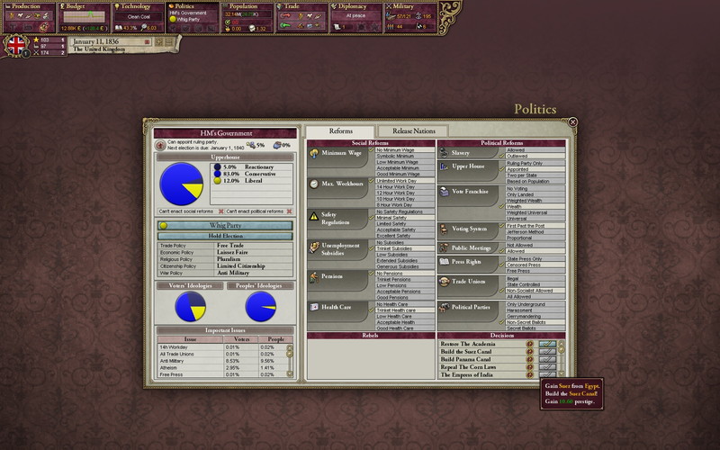 Victoria 2 - screenshot 6