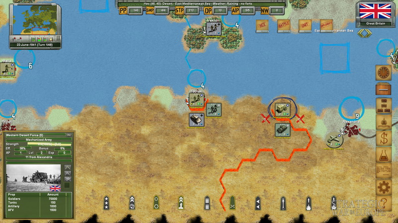 Strategic War in Europe - screenshot 3