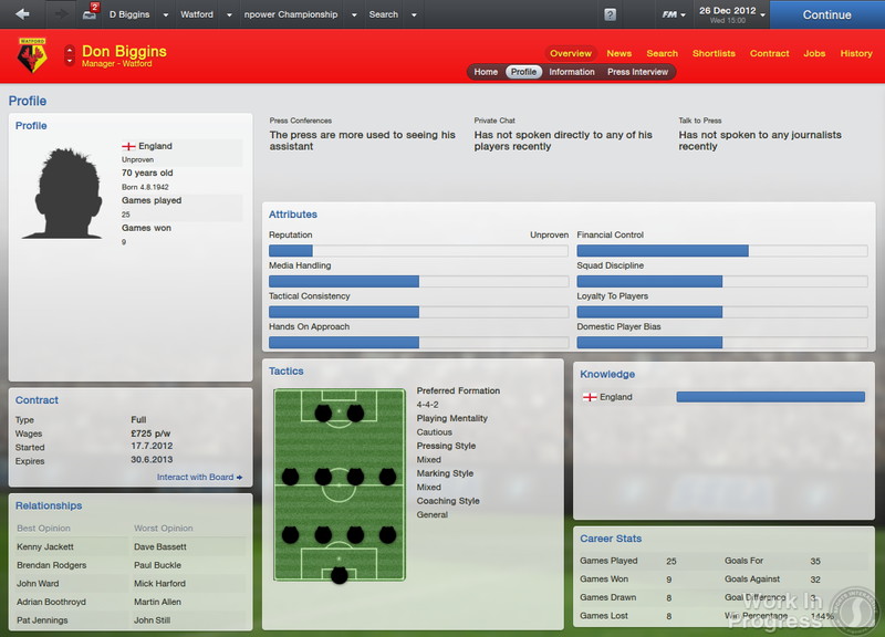 Football Manager 2013 - screenshot 28