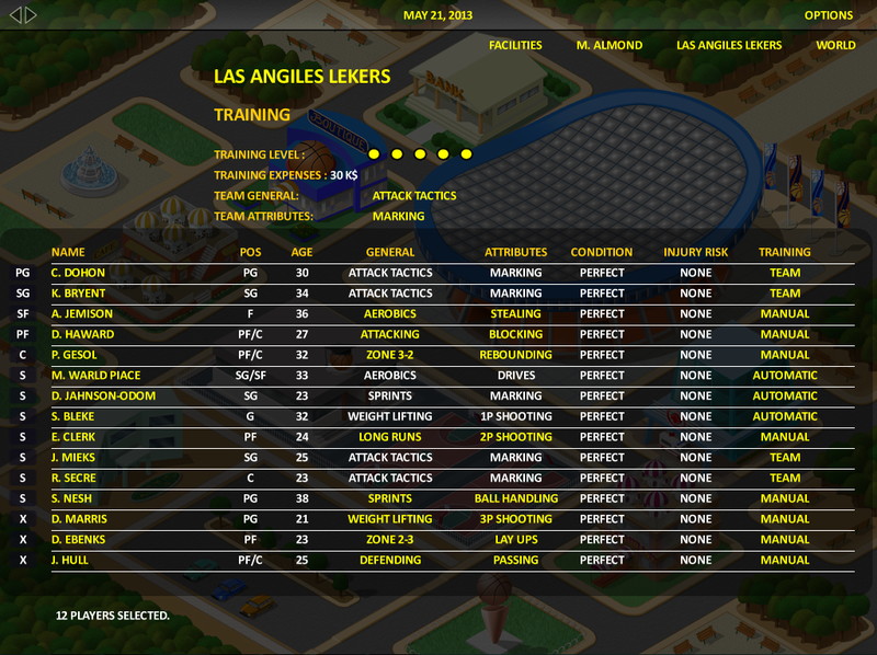 World Basketball Manager Tycoon - screenshot 3