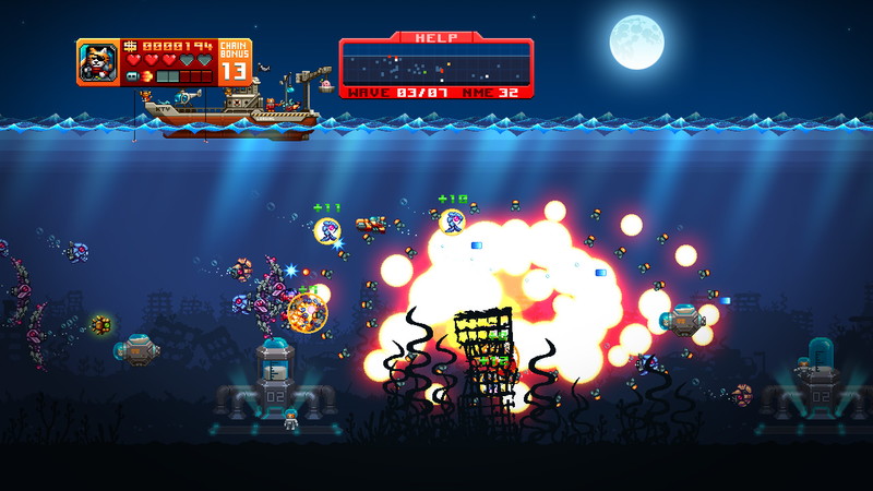 Aqua Kitty: Milk Mine Defender - screenshot 17