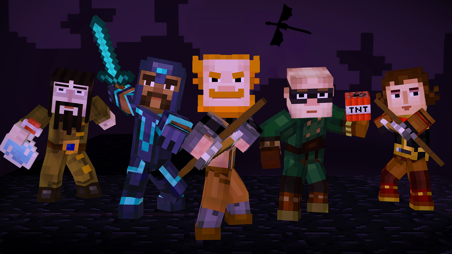 Minecraft: Story Mode - Episode 4: A Block and a Hard Place - screenshot 1