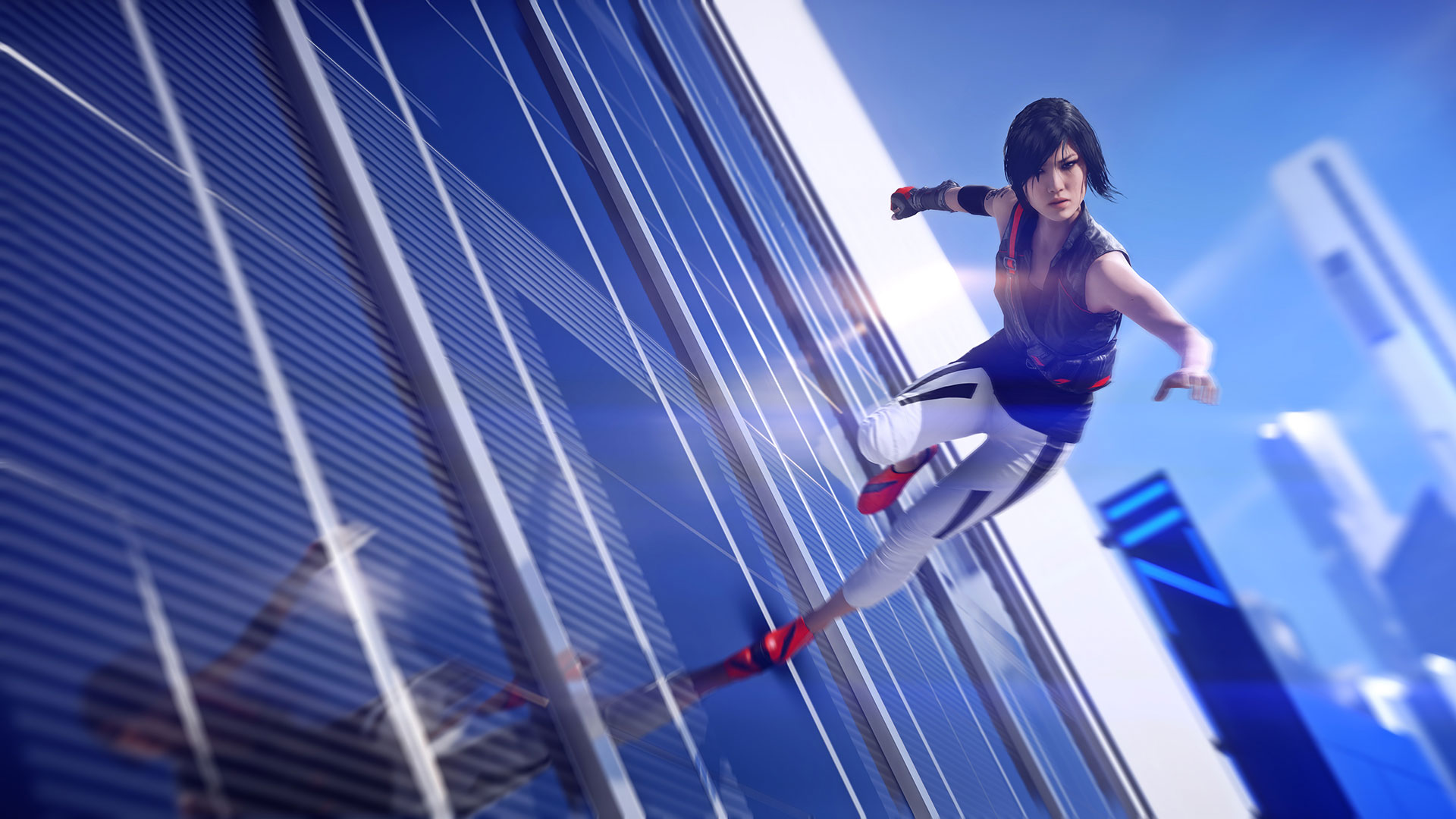 Mirror s edge catalyst рекламные щиты