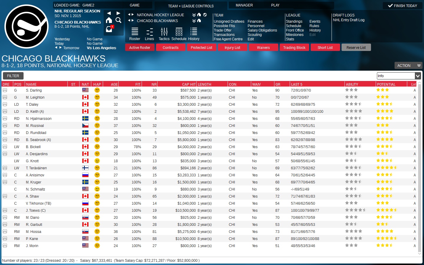 Franchise Hockey Manager 2 - screenshot 11