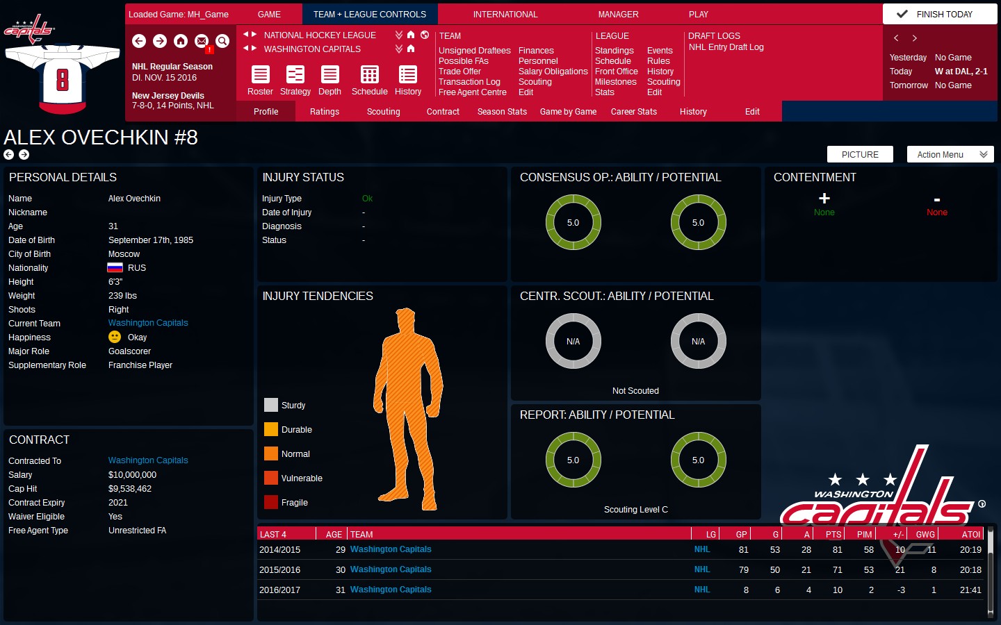 Franchise Hockey Manager 3 - screenshot 3