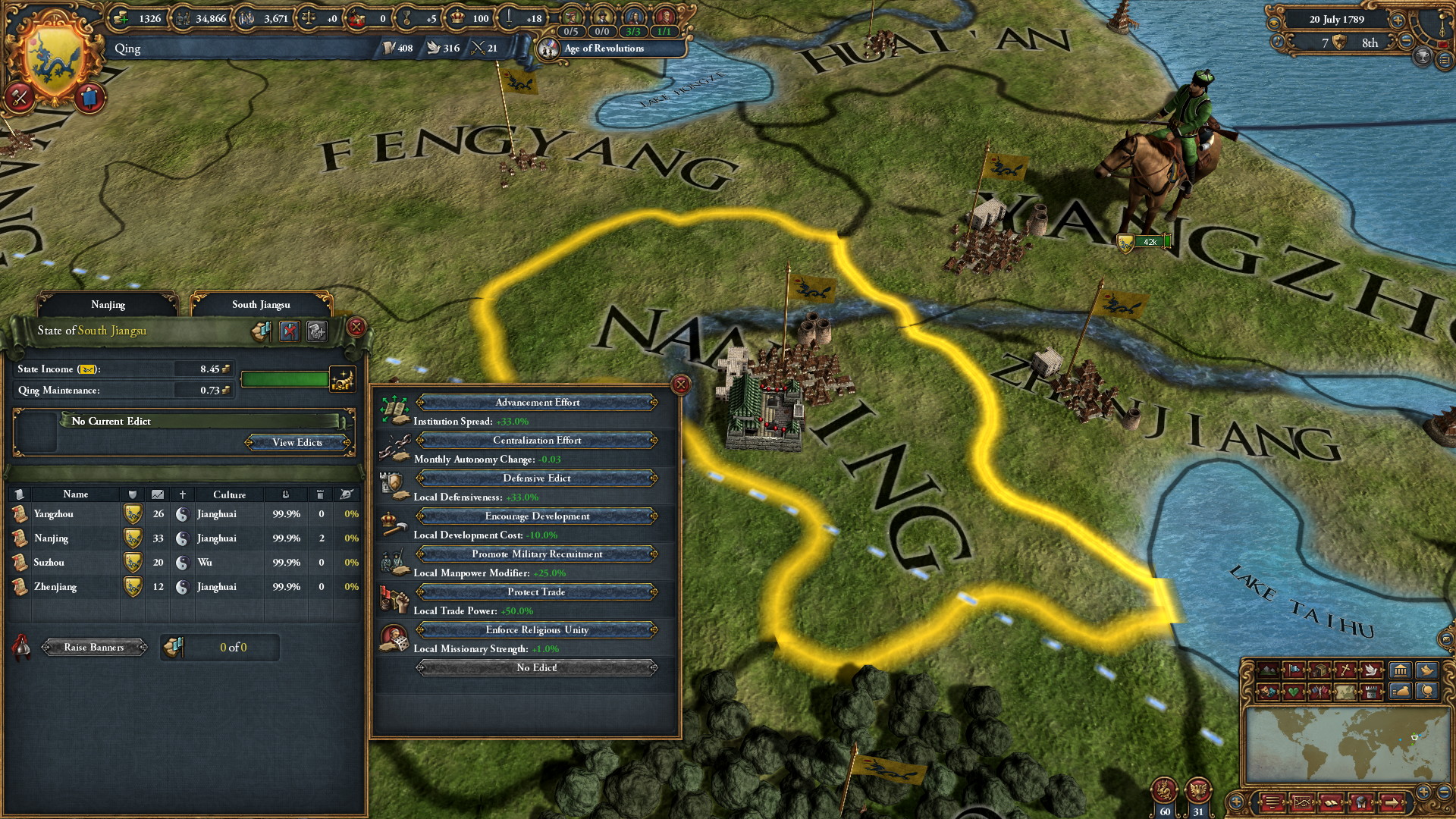 Europa Universalis IV: Mandate of Heaven - screenshot 3