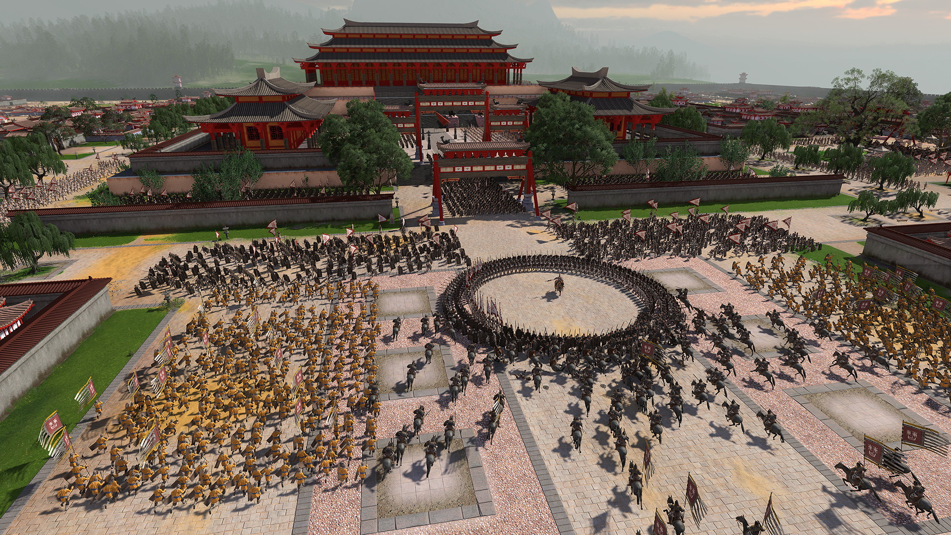 Вылет после заставки total war three kingdoms