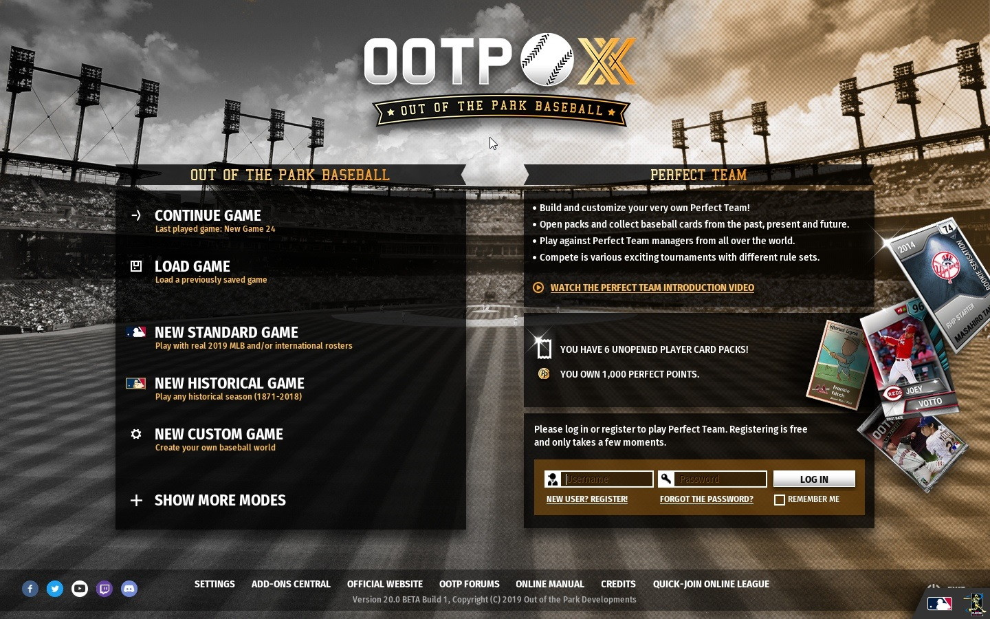 Out of the Park Baseball 20 - screenshot 2