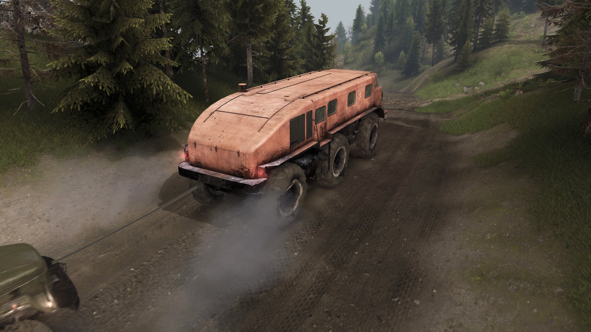 Spintires на пк без торрента. Spin Tires DLC каньон. ЗИЛ-э167. ЗИЛ 167. Спинтайрес Canyons DLC.