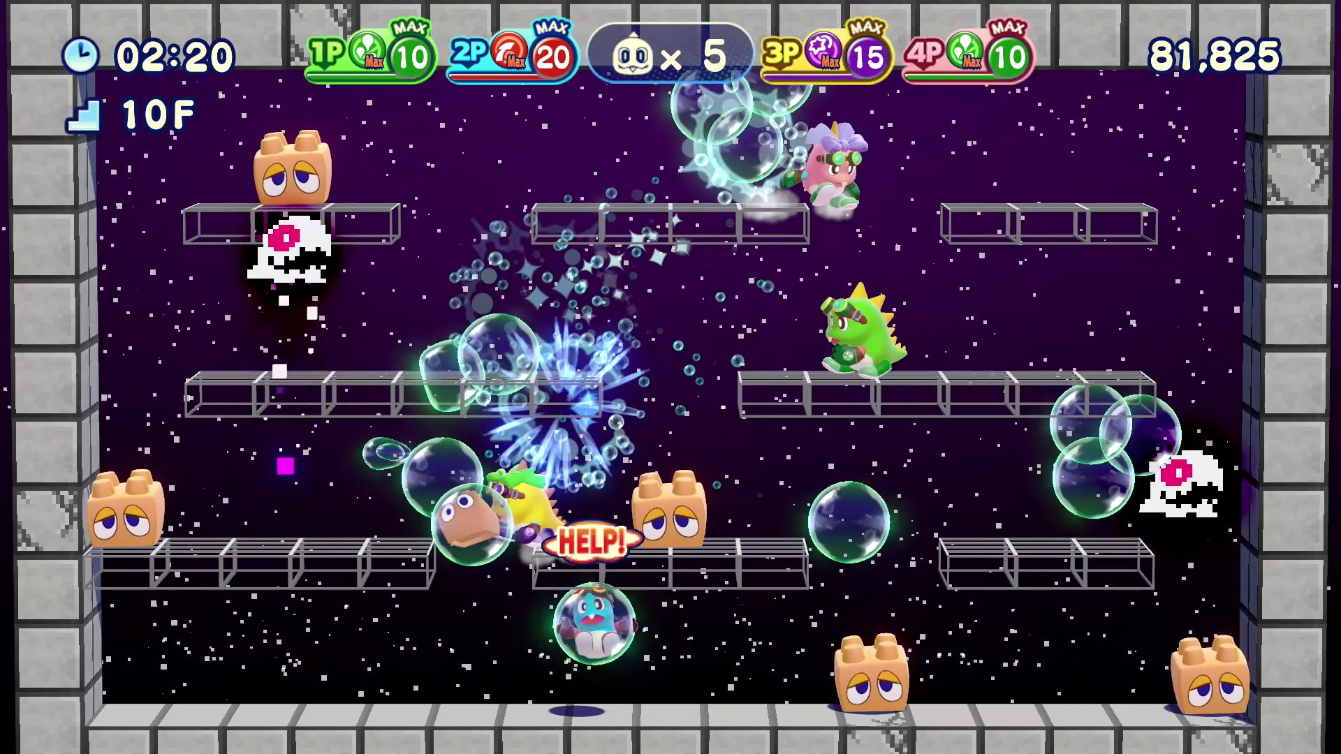 Bubble Bobble 4 Friends: The Baron is Back! - screenshot 5