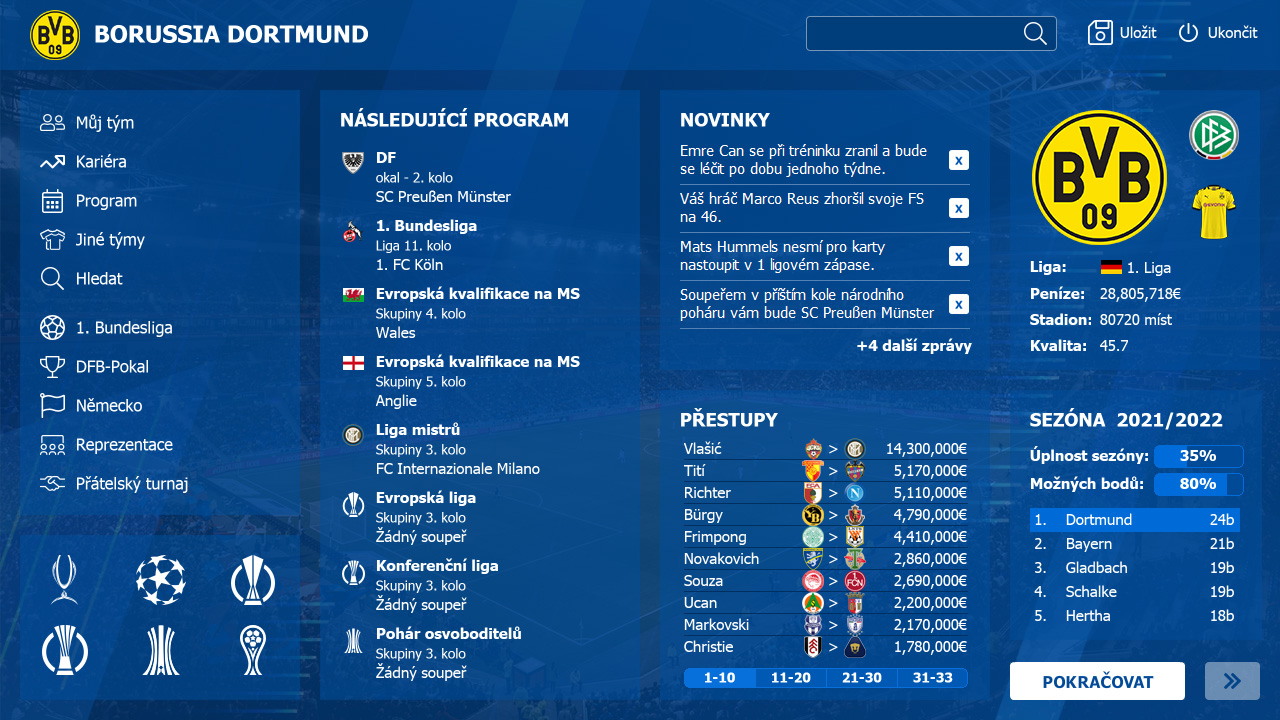 Czech Soccer Manager 2022 - screenshot 19