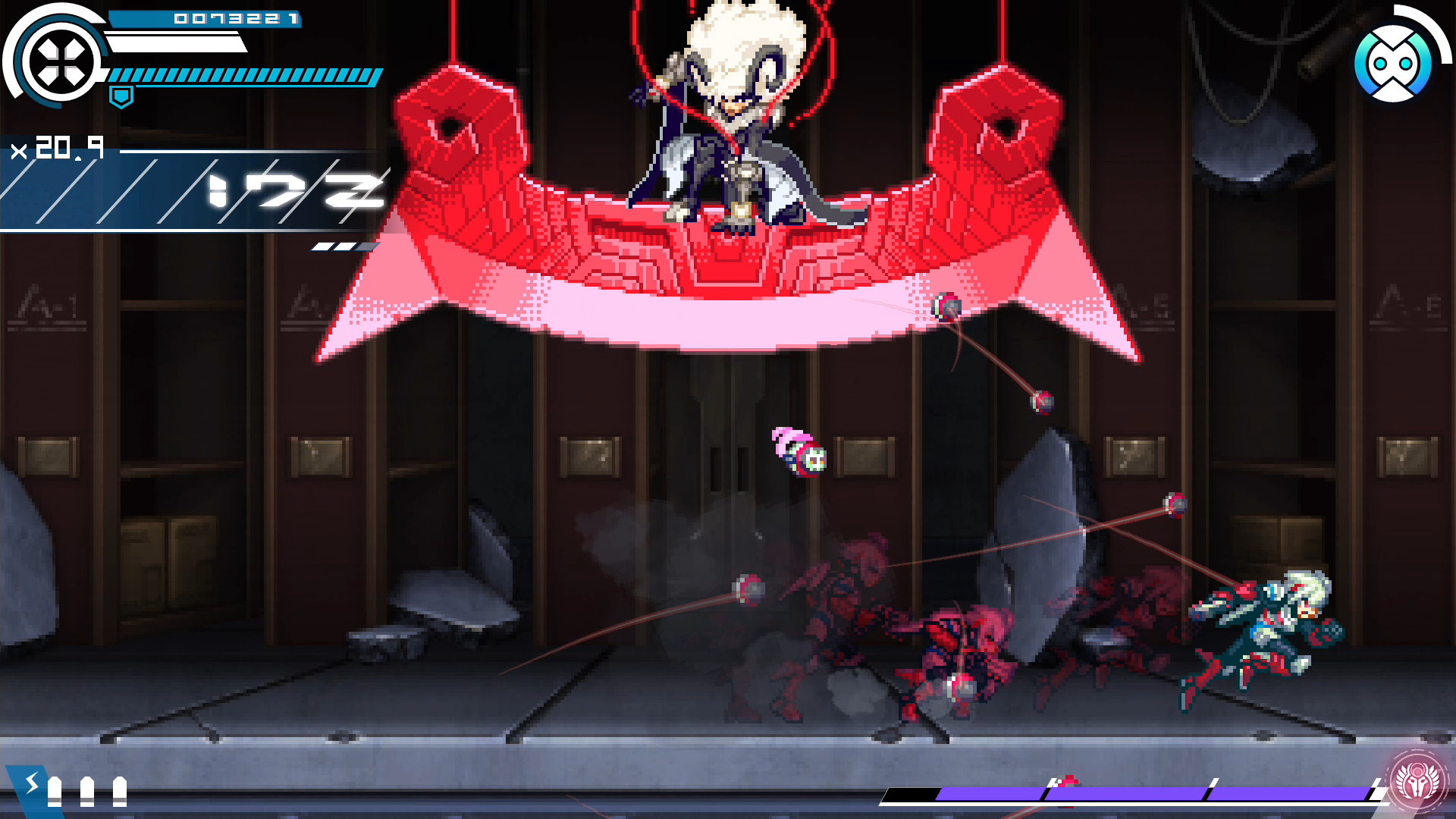 Gunvolt Chronicles: Luminous Avenger iX - screenshot 1