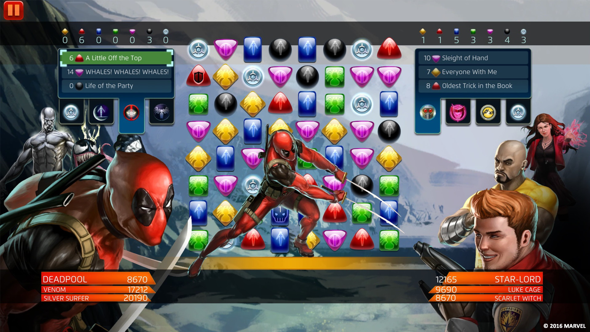 Marvel Puzzle Quest - screenshot 6