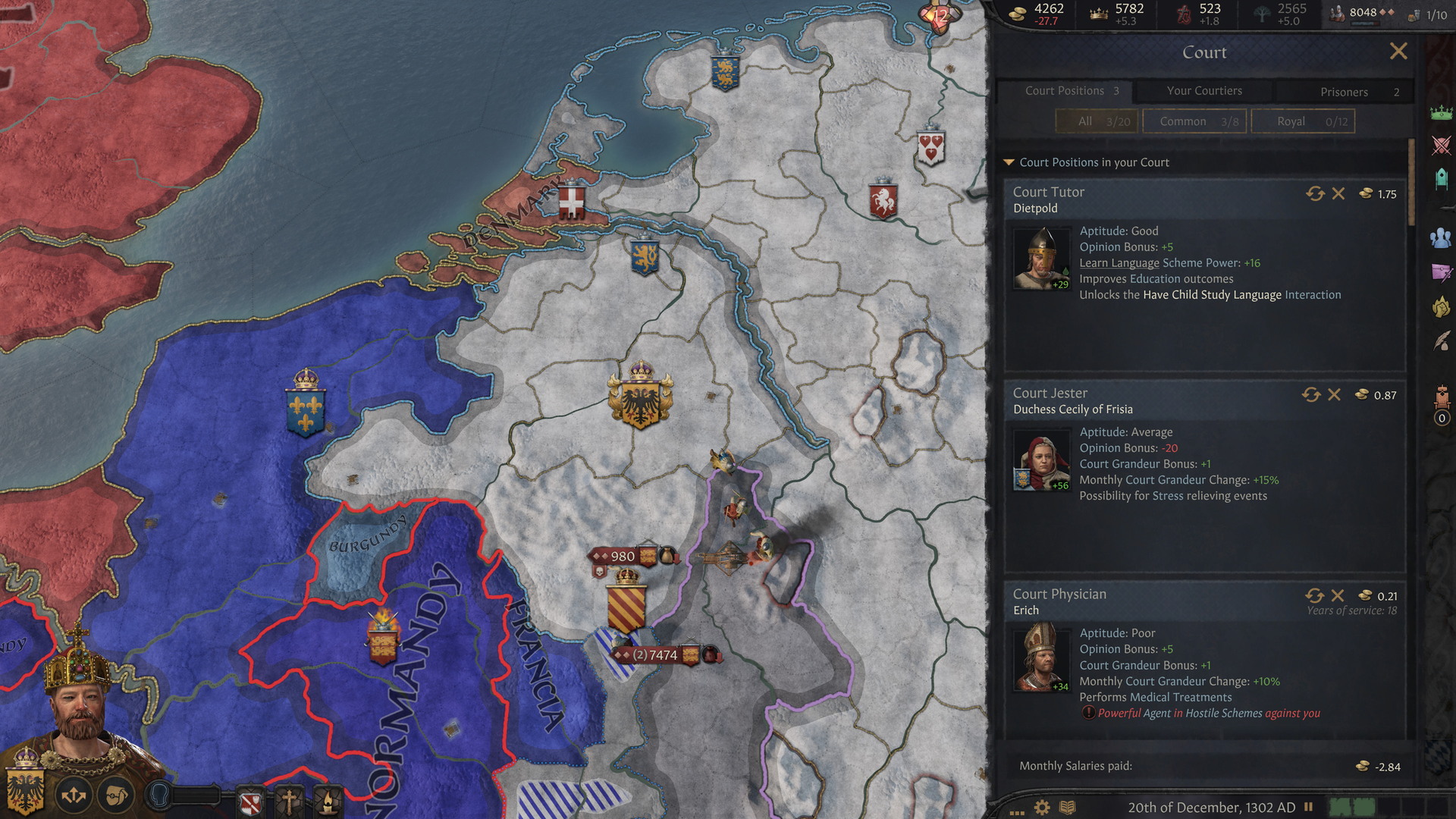 Crusader Kings III: Royal Court - screenshot 2