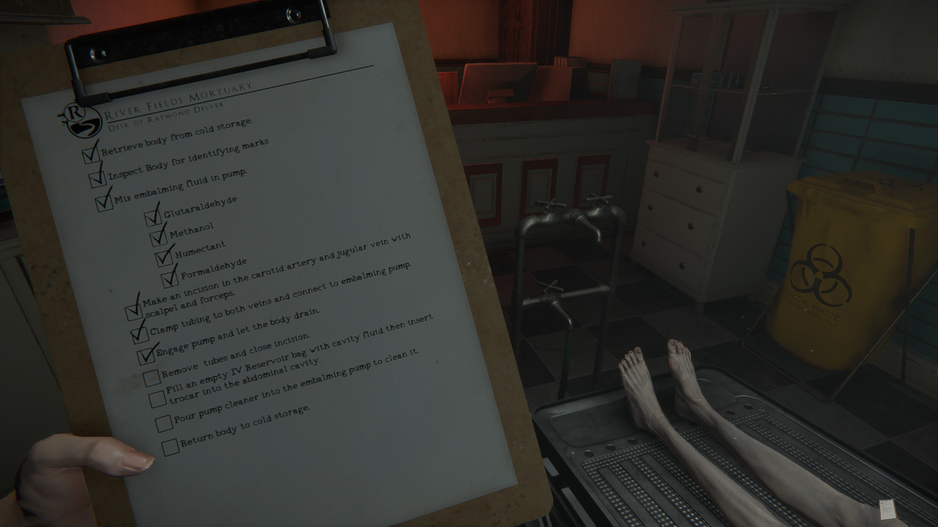 The Mortuary Assistant - screenshot 1