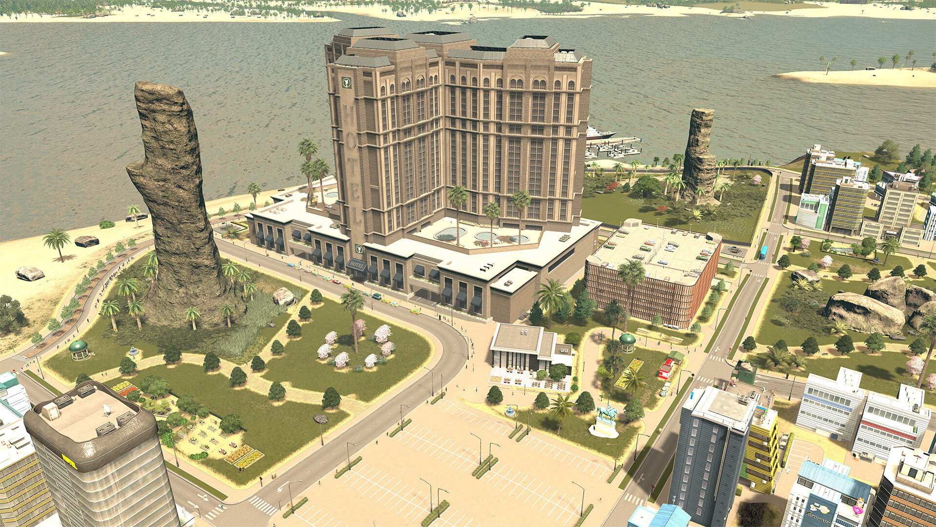 Cities: Skylines - Hotels & Retreats - screenshot 5