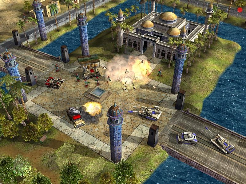 modern game like command and conquer generals