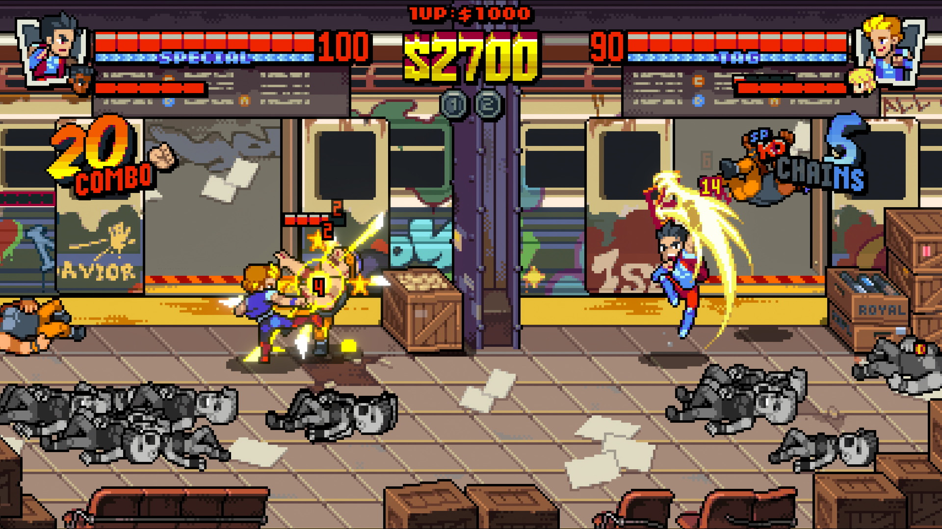 Double Dragon Gaiden: Rise Of The Dragons - screenshot 4