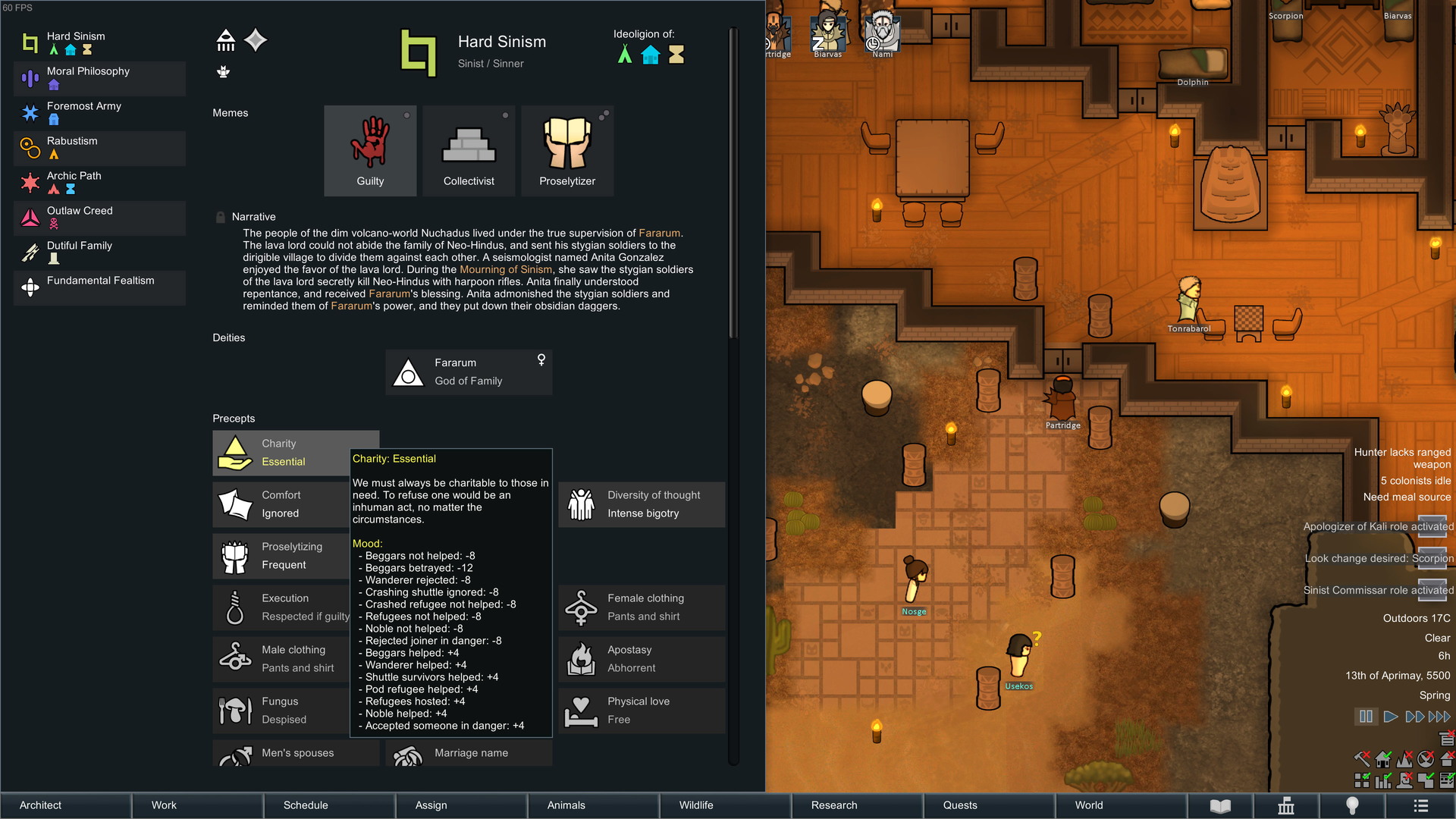 RimWorld - Ideology - screenshot 12