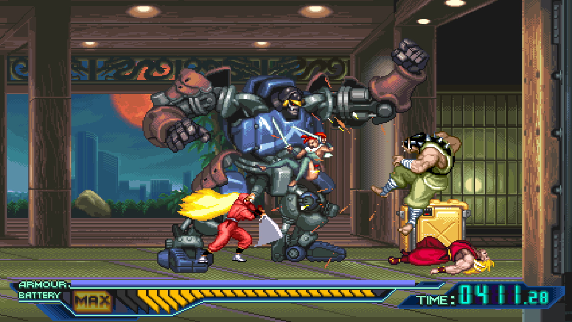 The Ninja Saviors: Return of the Warriors - screenshot 6