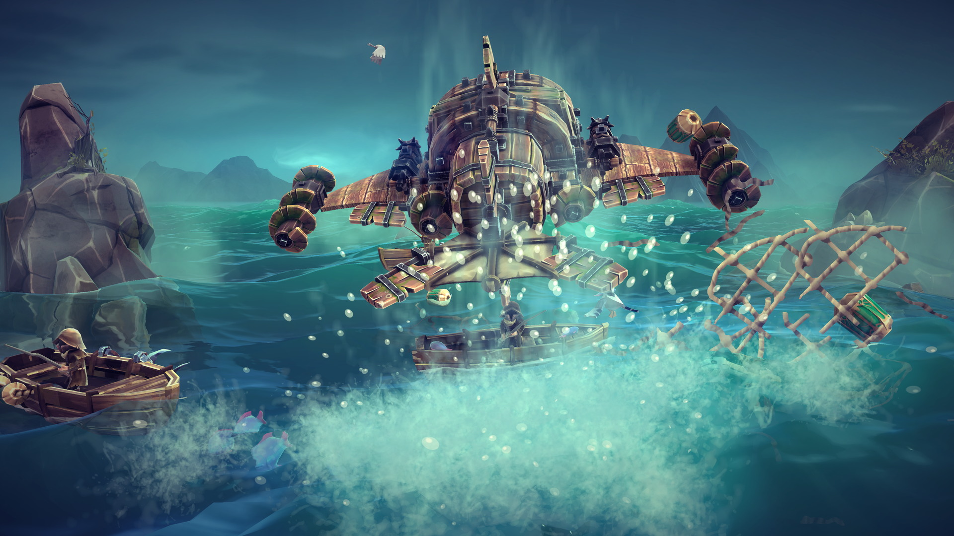 Besiege: The Splintered Sea - screenshot 2