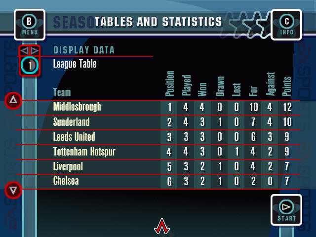 F.A. Premier League Stars 2001 - screenshot 17