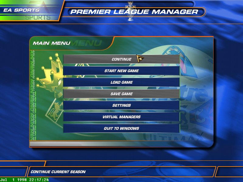 F.A. Premier League Football Manager 99 - screenshot 38