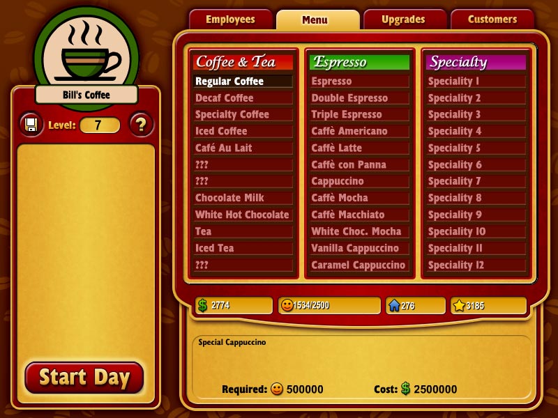 Coffee Tycoon - screenshot 5