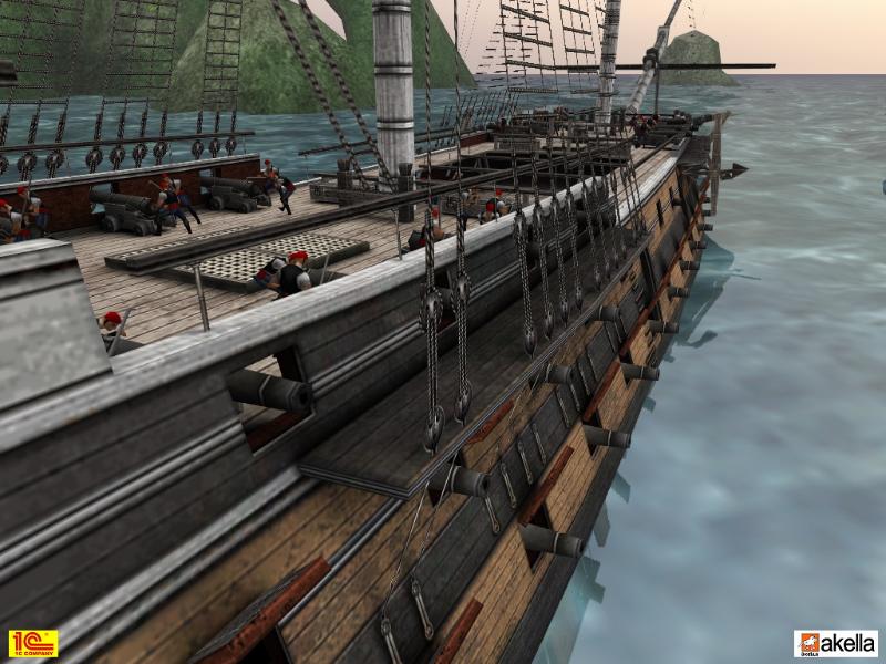 Swashbucklers: Blue & Grey - screenshot 2