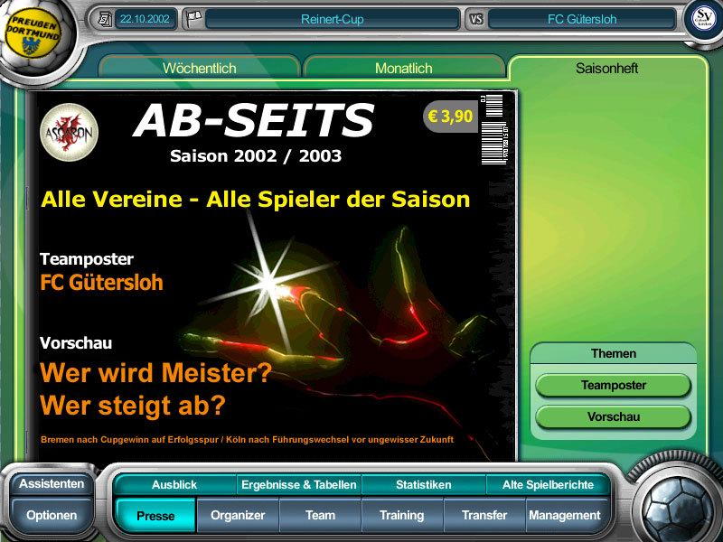 Anstoss 4 - screenshot 28