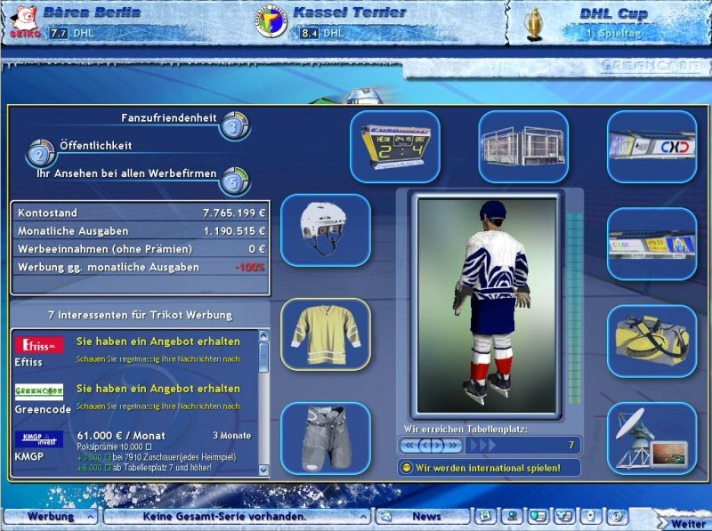 Ice Hockey Club Manager 2005 - screenshot 23