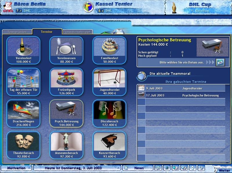 Ice Hockey Club Manager 2005 - screenshot 22