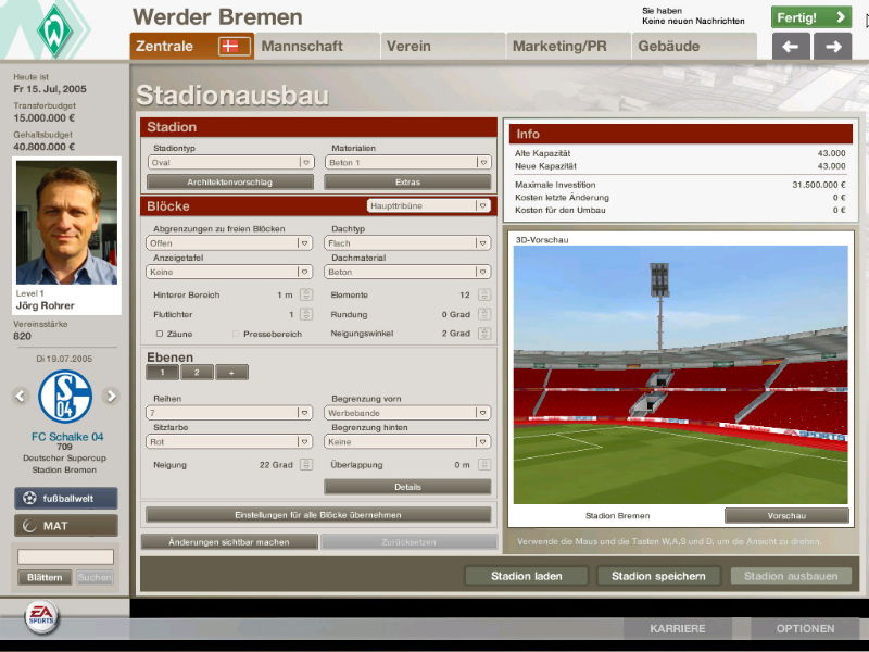 FIFA Manager 06 - screenshot 20