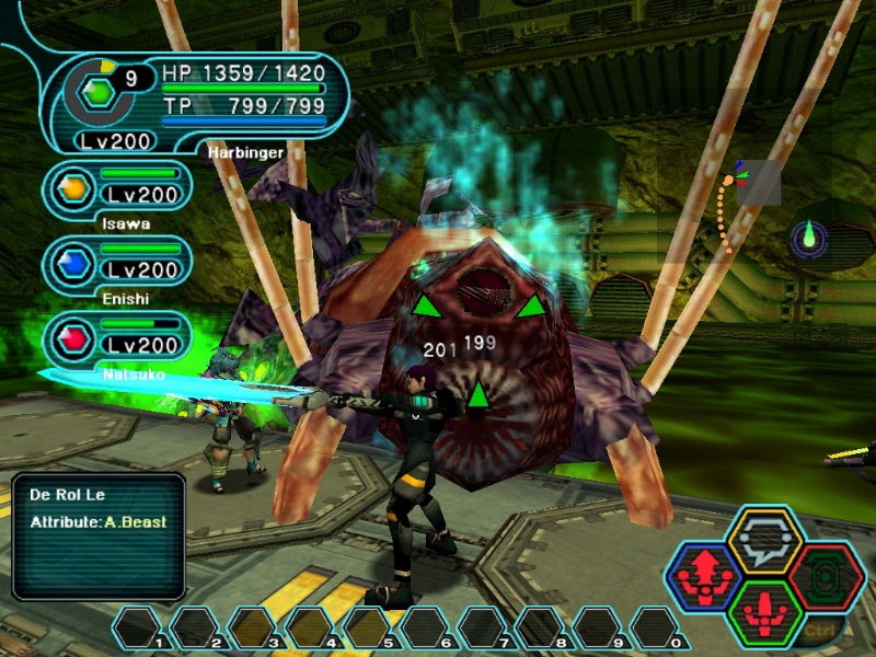 Phantasy Star Online: Blue Burst - screenshot 1